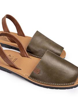 Menorquina Plana George Bay Verde POPA para Hombre