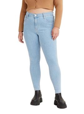 Pantalón Vaquero Levis 720 High Rise Skinny Azul