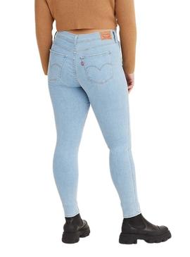 Pantalón Vaquero Levis 720 High Rise Skinny Azul