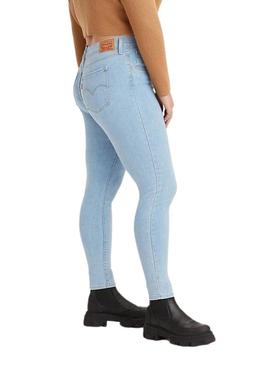 Pantalón Vaquero Levis 720 High Rise Skinny Azul