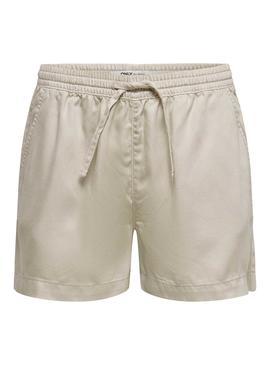 Short Only Pema - Riga Life Beige Para Mujer