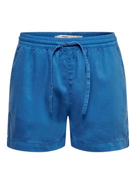 Short Only Pema - Riga Life Azul Para Mujer