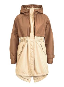 Parka Vila Aminas Bicolor Marron para Mujer