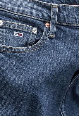 Pantalon Vaquero Tommy Jeans Izzie Slim Denim Azul