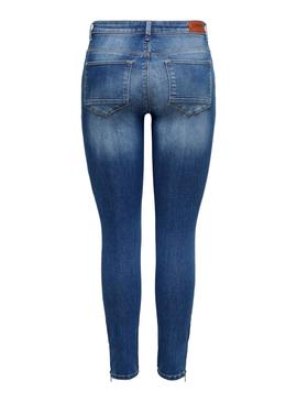 Pantalon Vaquero Only Kendell Azul Medio Mujer