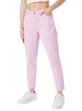 Pantalón Vaquero Only Janet Boyfriend Rosa Mujer