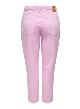 Pantalón Vaquero Only Janet Boyfriend Rosa Mujer