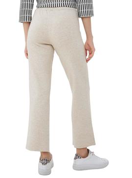 Pantalon Vila Cassie Knit Beige para Mujer