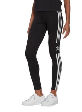 Oso polar Socialismo Separación Mallas Adidas Trefoil Negro Mujer