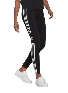 Mallas Adidas Trefoil Negro Mujer 