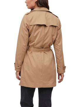 Trench Vila Movement Camel para Mujer