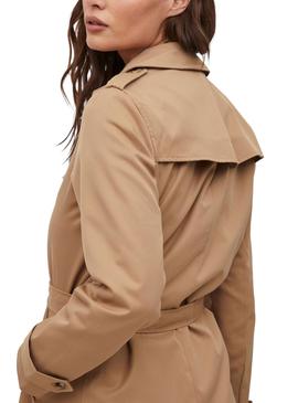 Trench Vila Movement Camel para Mujer