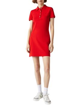 Vestido Lacoste EF5473 Rojo para Mujer