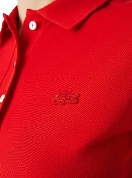 Vestido Lacoste EF5473 Rojo para Mujer