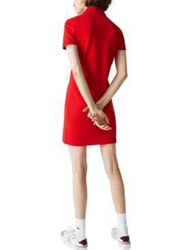 Vestido Lacoste EF5473 Rojo para Mujer