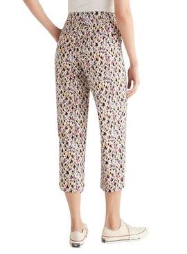 Pantalon Vila Nahla Regular Estampado Multi Mujer