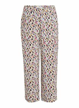 Pantalon Vila Nahla Regular Estampado Multi Mujer