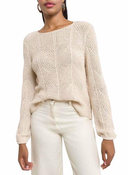Jersey Only Michala Beige para Mujer