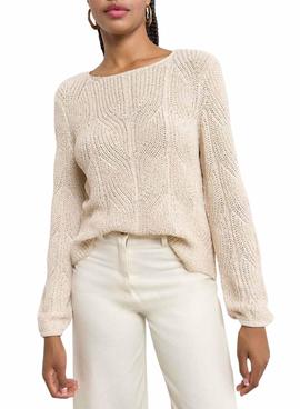 Jersey Only Michala Beige para Mujer