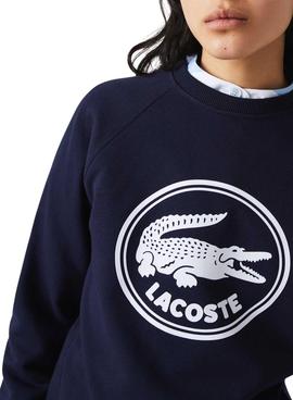 Sudadera Lacoste SF7072 Marino para Mujer