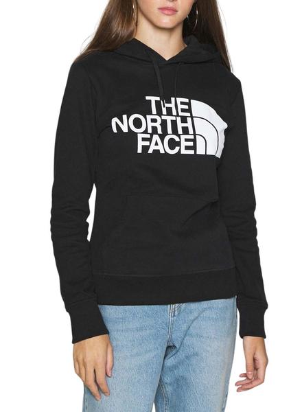 retorta Camion pesado Tengo una clase de ingles Sudadera The North Face Standard HD Negra Mujer