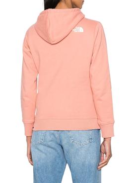 Sudadera The North Face Standard Rosa para Mujer