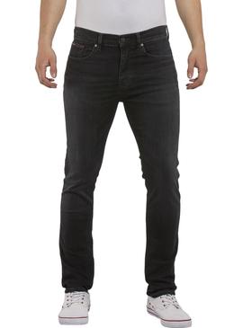 Pantalon Vaquero Tommy Jeans Tapered Steve Negro