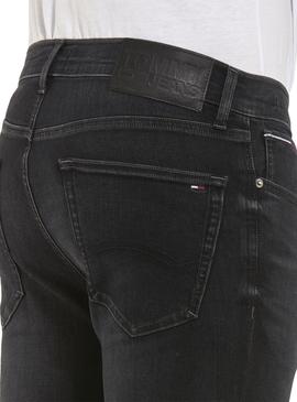 Pantalon Vaquero Tommy Jeans Tapered Steve Negro