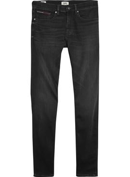 Pantalon Vaquero Tommy Jeans Tapered Steve Negro