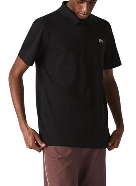 Polo Lacoste Otoman Negro para Hombre