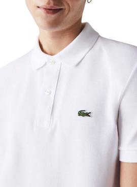 Polo Lacoste Basico Blanco para Hombre