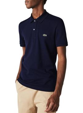 Polo Lacoste Básico Slim Fit Marino para Hombre