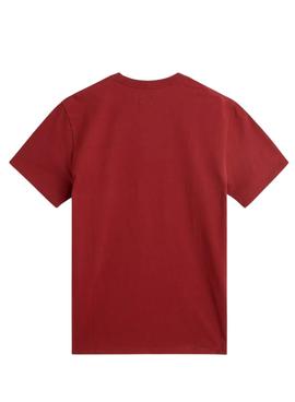 Camiseta Levis SS Original HM Roja Para Hombre