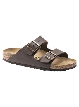 Sandalias Birkenstock Arizona Marrones Para Mujer