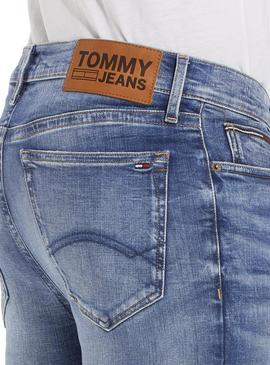 Pantalon Vaquero Tommy Jeans Skinny Simon Azul 