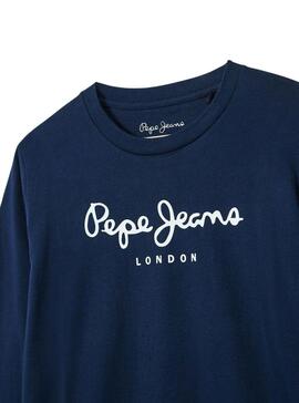 Camiseta Pepe Jeans New Herman Marina Hombre