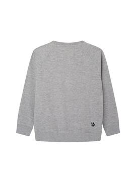 Sudadera Pepe Jeans Orson Gris Para Niño