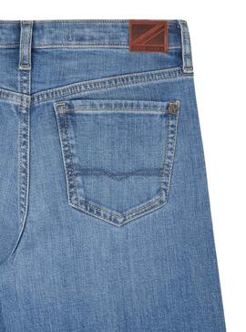 Pantalón Vaquero Pepe Jeans Jivey Azul Medio Niña