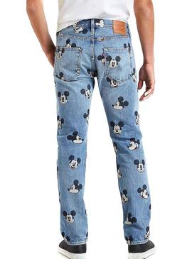 Pantalón Vaquero Levis 501 Mickey De Hombre