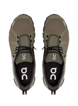 Zapatillas On Running Cloud 5 Waterproof Verde