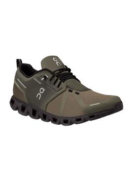 Zapatillas On Running Cloud 5 Waterproof Verde