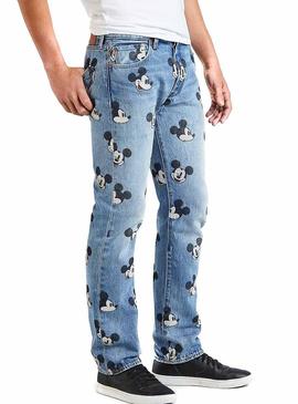 Pantalón Vaquero Levis 501 Mickey De Hombre