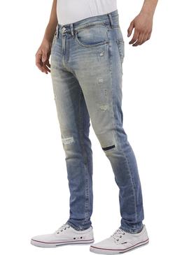 Pantalon Vaquero Tommy Jeans Modern Tapered Gris