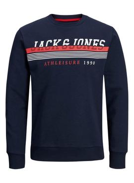 Sudadera Jack And Jones Iron Marina Para Hombre