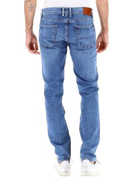 Pantalon Vaquero Pepe Jeans Luke Azul Hombre