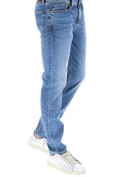 Pantalon Vaquero Pepe Jeans Luke Azul Hombre