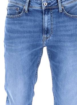 Pantalon Vaquero Pepe Jeans Luke Azul Hombre