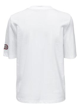 ONLKINA BOXY S/S COLLEGE TOP BOX JRS Bright