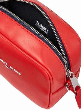 Bolso Tommy Jeans Essential Rojo Para Mujer