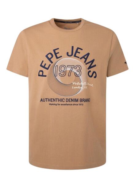 Camiseta Pepe Jeans Tycho Rosa Hombre
